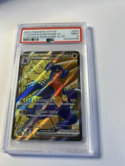 Cynthia's Garchomp ex 204 Sv: Scarlet & Violet Promo Cards Holo Psa 9 Cynthias - Image 3
