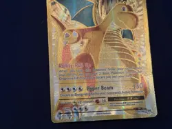 Pokemon TCG Dragonite-EX Evolutions Full Art Holo Card 106/108 Damaged - Image 3