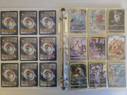 Pokemon Binder Card Lot Japanese, Holos, Full Arts, Rares, V, VMAX - Image 2