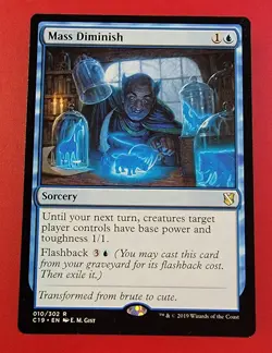 1x Mass Diminish | Commander 2019 | MTG Magic Cards - Image 1
