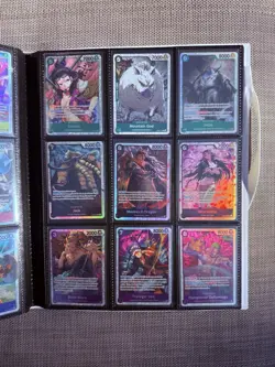 One Piece TCG English Lot 153 Cards - Holo Rare Super Rare Don! & Leaders - Image 2