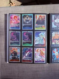 One Piece TCG English Lot 153 Cards - Holo Rare Super Rare Don! & Leaders - Image 3