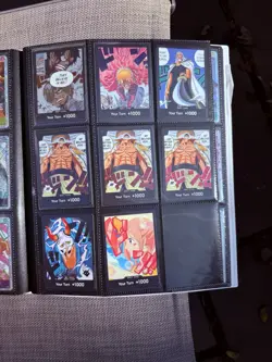 One Piece TCG English Lot 153 Cards - Holo Rare Super Rare Don! & Leaders - Image 4