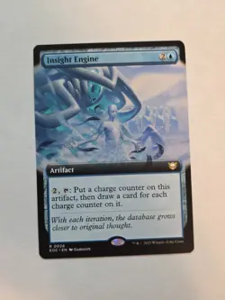 Insight Engine (Entended Art) Regular NM Edge Of Eternities Commander - Image 1