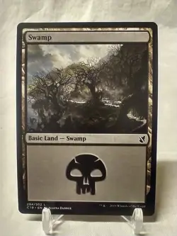 MTG Magic the Gathering Swamp (294/302) Commander 2019 Mint - Image 3
