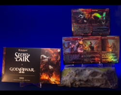 MTG PlayStation - Secret Lair x God of War: Greek Foil Edition (NEW, PRE-ORDER) - Image 2