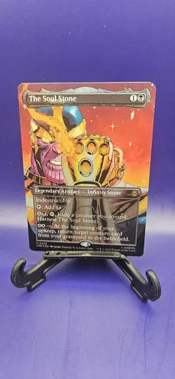 The Soul Stone (Borderless) Marvel's Spider-Man Foil - Image 1