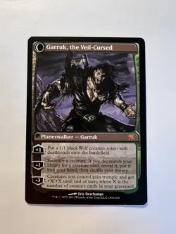 Garruk Relentless / Garruk, the Veil-Cursed - MTG Innistrad - NM - Image 2