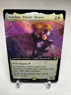 Arachne, Psionic Weaver (Extended Art) Marvel's Spider-Man Foil #245 Mint / NM - Image 1