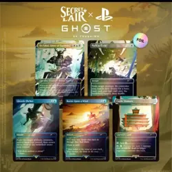🔥 MTG Secret Lair Playstation Foil PRESALE Ghost of Tsushima CONFIRMED🔥 - Image 1