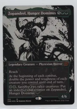 Zopandrel Hunger Dominus (Showcase) Foil Magic: Phyrexia: All Will Be One #315 - Image 1