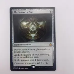 1xMTG The Immortal Sun-Rivals of Ixalan (RIX)-Foil MP - Image 1
