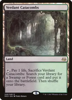 1 Verdant Catacombs #249 Near Mint NM Modern Masters 2017 MM3 Magic MTG - Image 1