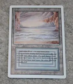 UNDERGROUND SEA Revised Edition (3ED) MTG - MINT PACK FRESH Magic the Gathering - Image 1