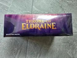 MTG Throne of Eldraine Draft Booster Box New Sealed - Image 1