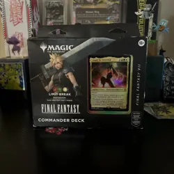 Magic The Gathering Final Fantasy VII Commander Deck Cloud Limit Break (SEALED) - Image 1