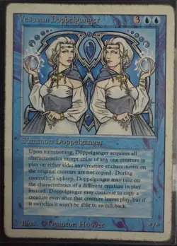 Vesuvan Doppelganger Revised Edition, Heavy Played, English - 1 x MTG - Image 1