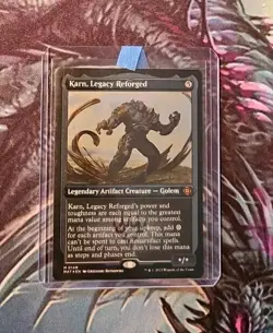 Karn, Legacy Reforged (Foil Etched) March of the Machine: The Aftermath - Near M - Image 1