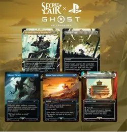 🔥 MTG Secret Lair Playstation Foil PRESALE Ghost of Tsushima CONFIRMED🔥 - Image 1