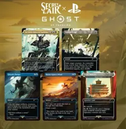 🔥 MTG Secret Lair Playstation Foil PRESALE Ghost of Tsushima CONFIRMED🔥 - Image 1