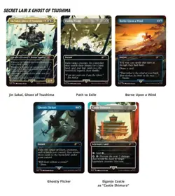 MTG Secret Lair Playstation Foil Bundle - Ghost of Tsushima PRESALE - Image 2
