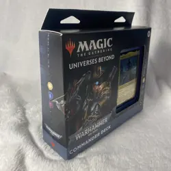 MTG Universes Warhammer 40K Commander Forces of Imperium Deck Magic Gathering - Image 3