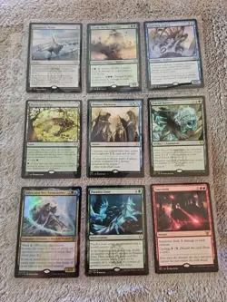 Magic the Gathering - 18 Card Lot. All Cards Are Rare Or Mythic Rares! - Image 1