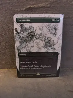 Harmonize Spider-Man Secret Lair Mtg Magic The Gathering Non-Foil - Image 1
