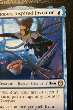 Lady Octopus, Inspired Inventor 0035 Rare Spider-Man Magic: The Gathering - Image 3
