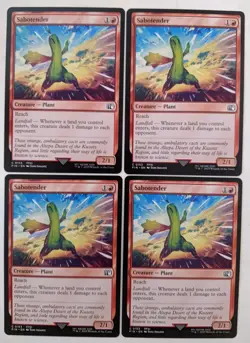 Sabotender x 4 - Final Fantasy - #153 - MTG - NM - Image 1