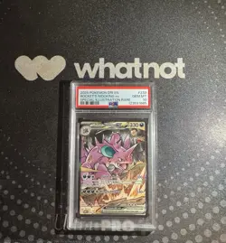 PSA 10 Pokemon TCG Team Rockets Nidoking EX 233/182 Special Illustration Rare - Image 1