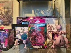 Pokemon Sun and Moon Unified Minds Hanger Box - Pack of 3 - Image 1