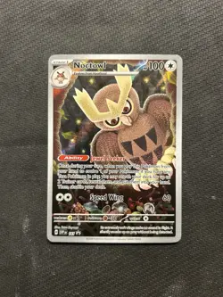 Pokemon TCG Noctowl SVP 141! NM Condition! See Description! - Image 1