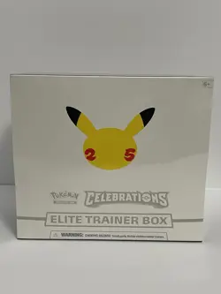 Pokemon TCG: 25th Anniversary Celebrations Elite Trainer Box 2021 Nintendo 820650809439 - Image 1