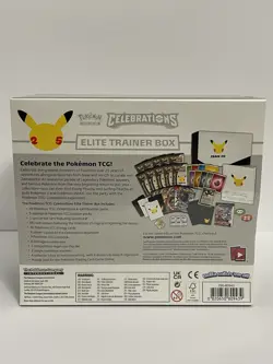 Pokemon TCG: 25th Anniversary Celebrations Elite Trainer Box 2021 Nintendo 820650809439 - Image 2