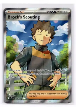 Brock's Scouting SV09: Journey Together - Pokemon NM 179/159 - Image 1