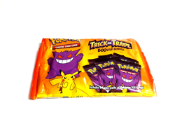 Original Pokemon 2022 Halloween Trick or Treat 40 BOOster Packs Sealed Bag 820650850783 - Image 1