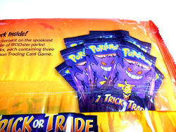 Original Pokemon 2022 Halloween Trick or Treat 40 BOOster Packs Sealed Bag 820650850783 - Image 3