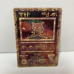 Pokemon TCG Ancient Mew 1999-2000 Holo Movie Promo Heavily Played - Image 1