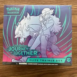 Pokemon TCG Scarlet Violet Journey Together Elite Trainer Box ETB New Sealed - Image 1