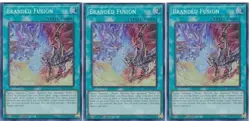 Yugioh! 3x Branded Fusion BLTR-EN111 Secret Rare 1st Ed Mint / NM - Image 1