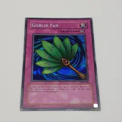 Yu-Gi-Oh! Goblin Fan TFK-003 Prismatic Secret Rare UnPlayed - Image 3