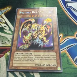 Yugioh! Victory Dragon JUMP-EN011 Secret Rare Limited Edition HP - Image 2