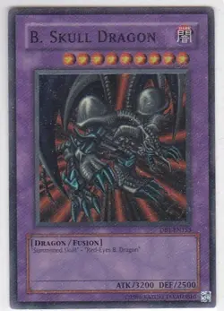 JP) Yugioh - Konami - Yu-Gi-Uh! - B. Skull Dragon - DB1-EN153 - Trading Card - Image 1
