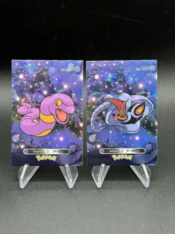 Ekans Arbok Pokemon 2024 Card Database 1 Cracked Ice Holo US Seller - Image 1