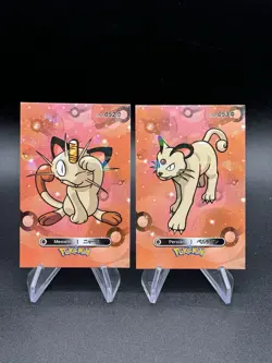Meowth Persian Pokemon 2024 Card Database 1 Cracked Ice Holo US Seller - Image 1