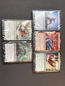 Spider-man Welcome Decks Full Set [All 5 Colors/30-Card Decks] Sealed - New MTG - Image 1