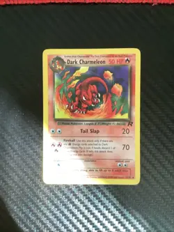 Dark Charmeleon 32/82 Team Rocket Regular Uncommon LP Vintage Pokemon Card 2000 - Image 1