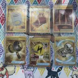 Lot of 15 Gold Cards Pokemon Cards Near Mint Condition - Image 2