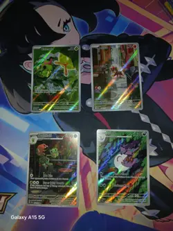 Four AR Pokemon Lot Cards English Near Mint Condition - Image 1